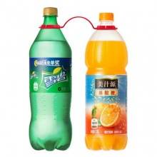 1.25L雪碧+1.25L美汁源果粒橙
