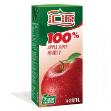 汇源 100%苹果果汁 1L/盒